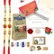 Rakhi for Brother Rudraksh Rakhi Raksha Bandhan Gifts Traditional Ferro-Roher/Ghirdalli/Kitket Rakhi Gift Hamper Bracelet for Brother Sister Bhabhi - Perfect for Celebration